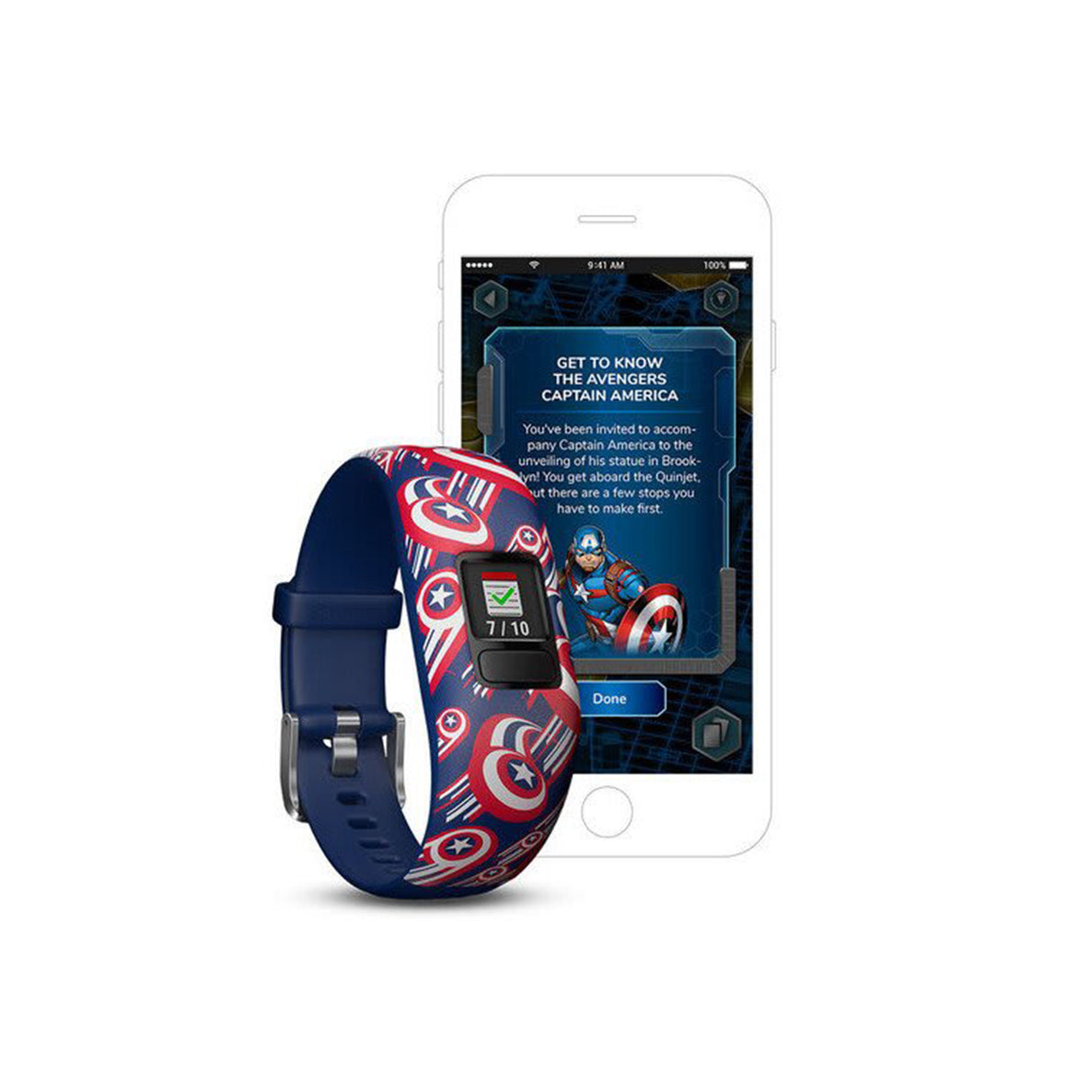 Garmin vívofit® jr. 2 Captain America