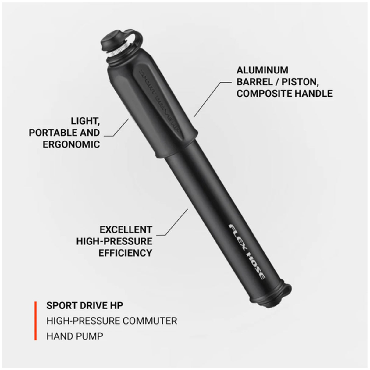 Lezyne Sport Drive Hand Pump