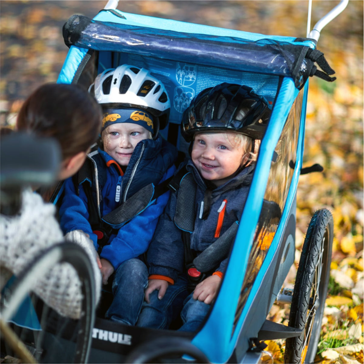 Thule Coaster XT 2‑Seat Bike Trailer + Stroller