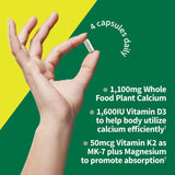 Garden of Life Vitamin Code Raw Calcium 60 Capsules