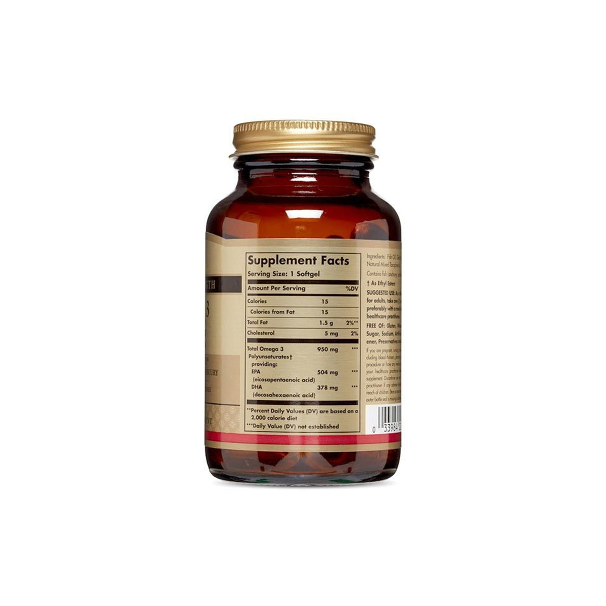 Solgar Omega 3 950mg Softgels 50's