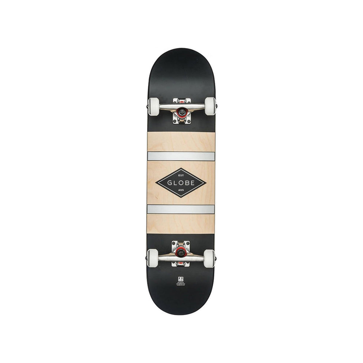 Globe G1 Diablo 2 Black Silver Skateboard