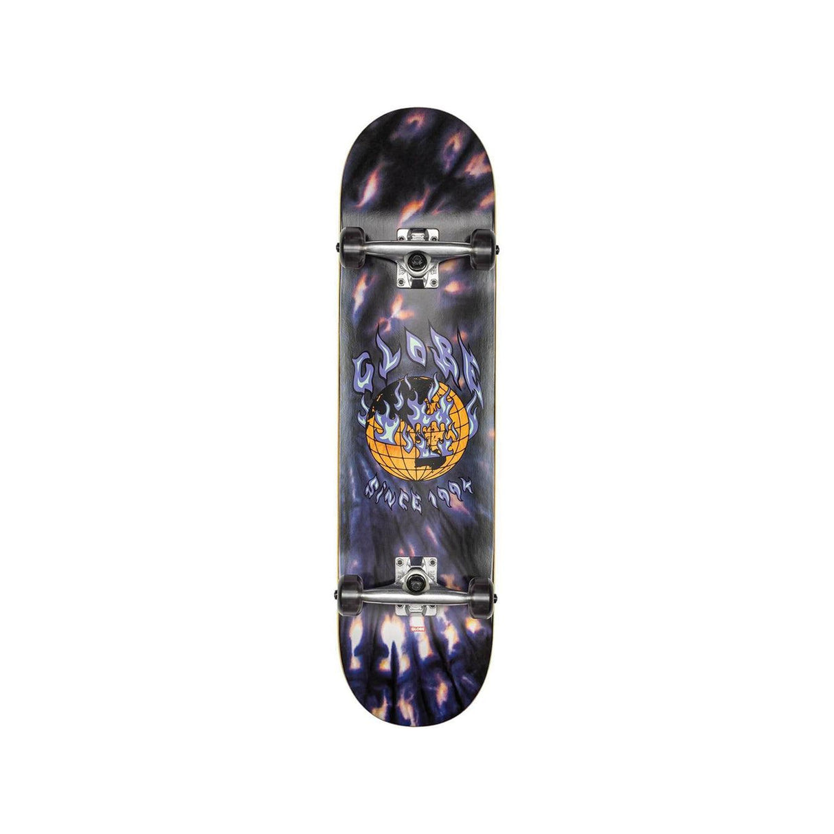 Globe G1 Ablaze Black Dye Skateboard