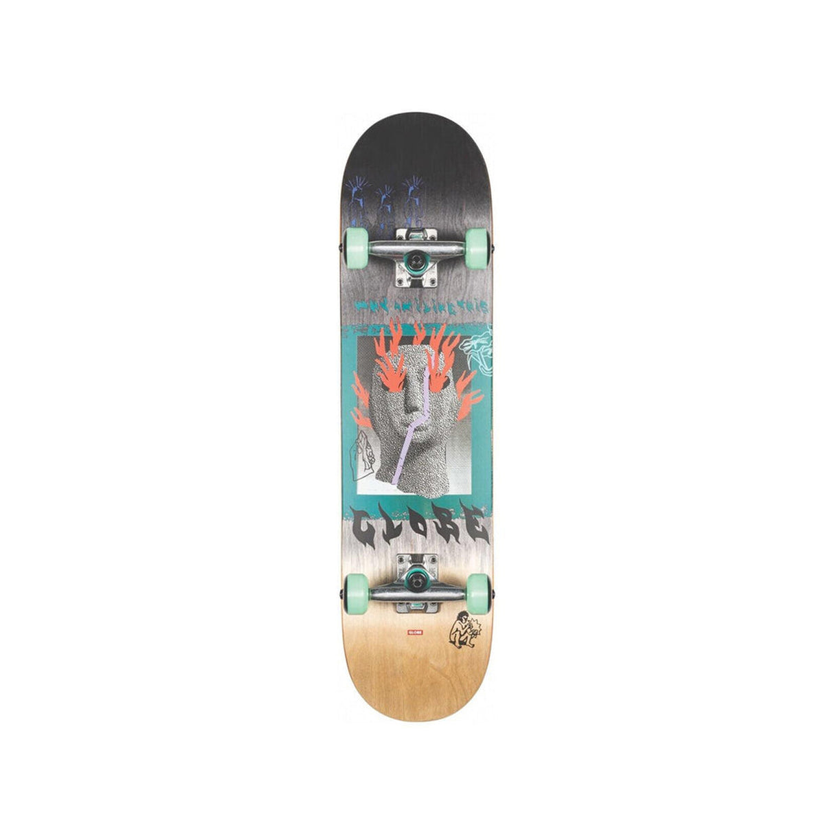 Globe G1 Firemaker Black Natural Skateboard
