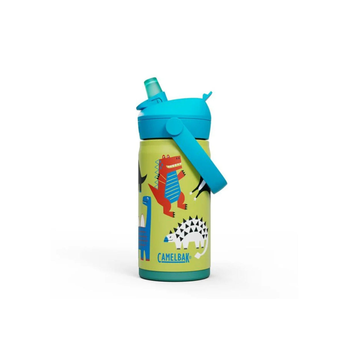 Camelbak Thrive Flip Straw Kids Bottle Insulated Stainless Steel Dino Jam 355ml