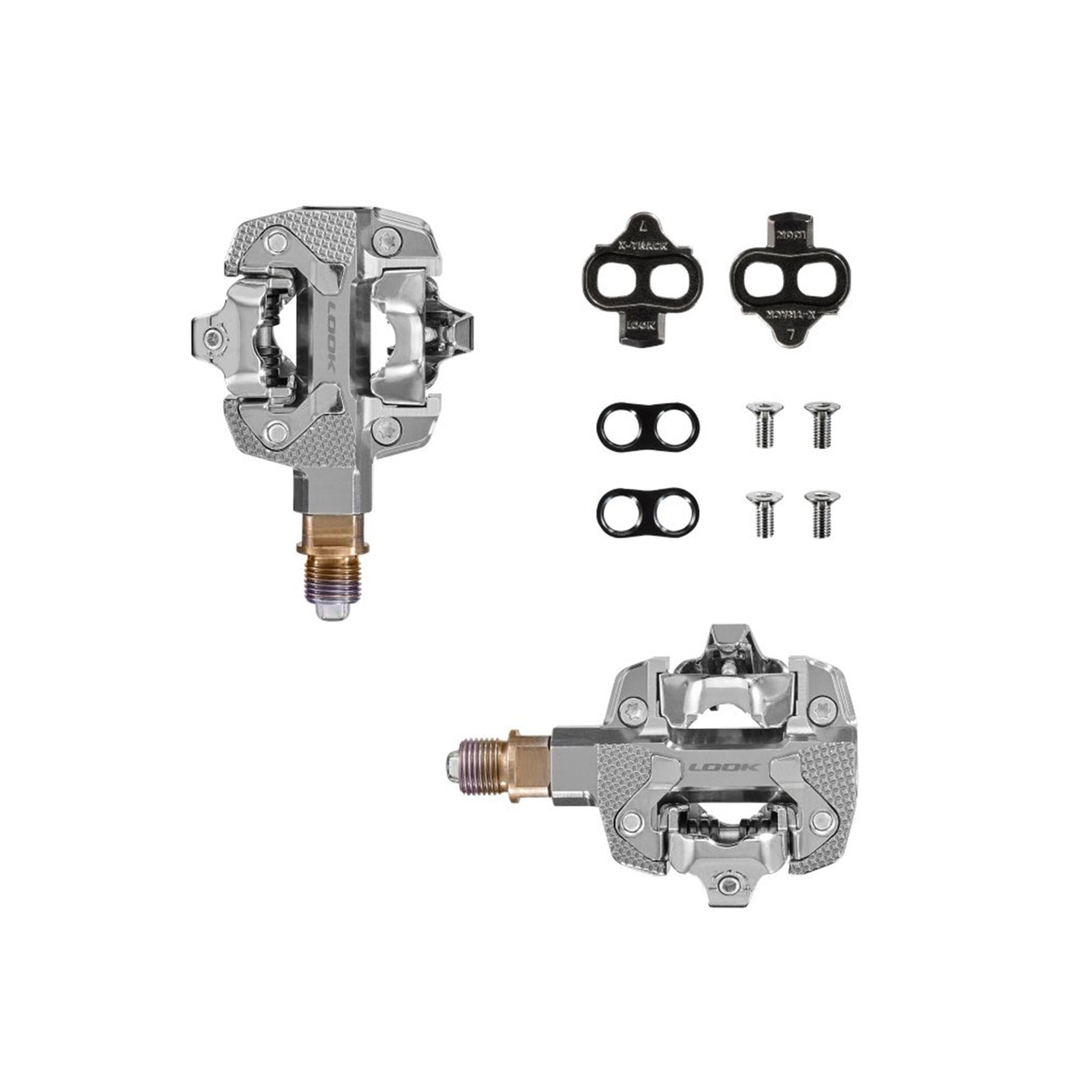 Look X-Track Power Single MTB Power Meter Pedals
