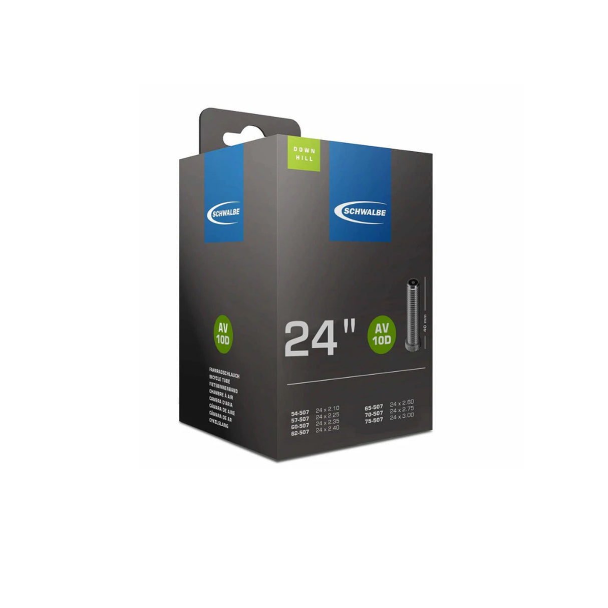 Schwalbe 24 Innertube AV 10D 24 x 2.10-3