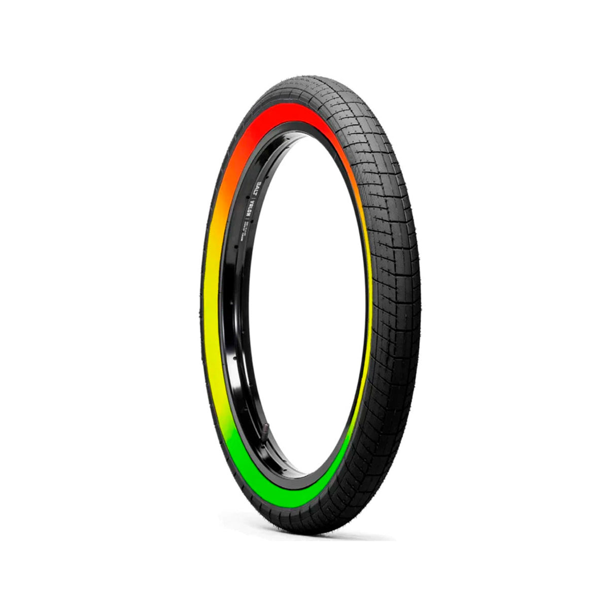 Salt Plus BMX Tyre 20 x 2.4 Rasta Wall