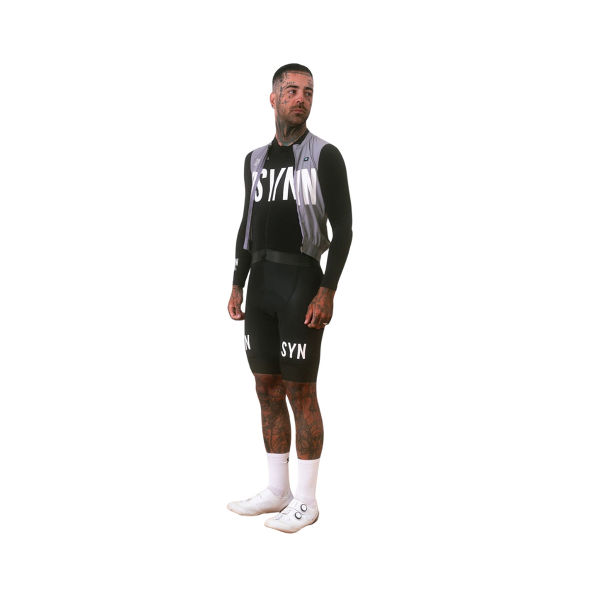 SYN Men's Training Bib Shorts 2.0 Black