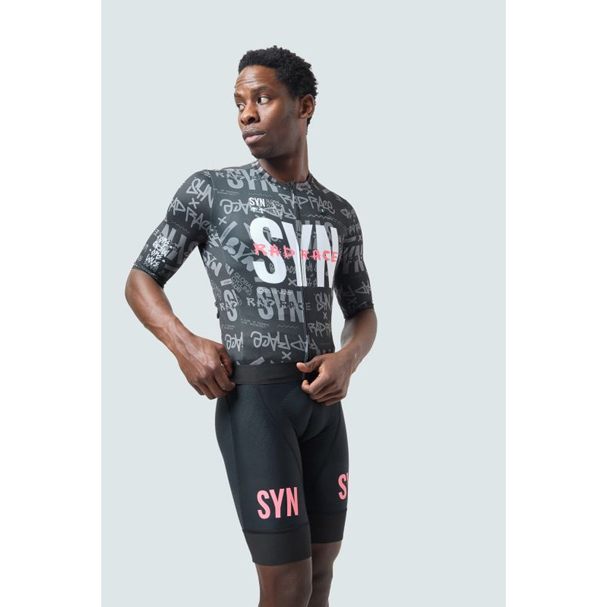 SYN Men's Pro Rad Race Bib Shorts 2026 Black