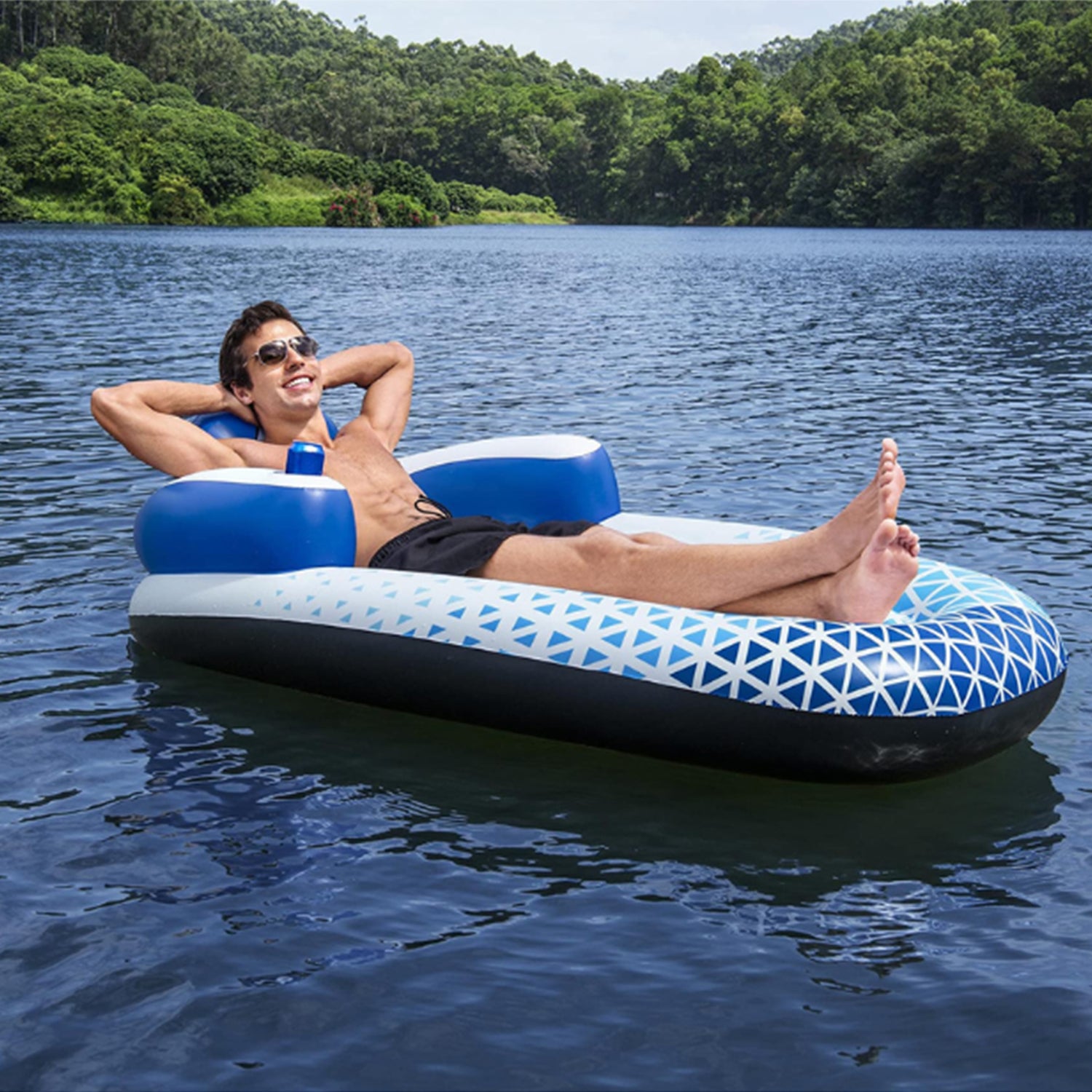 Bestway Hydro-Force Indigo Wave Pool Lounge
