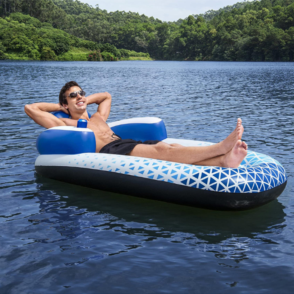 Bestway Hydro-Force Indigo Wave Pool Lounge