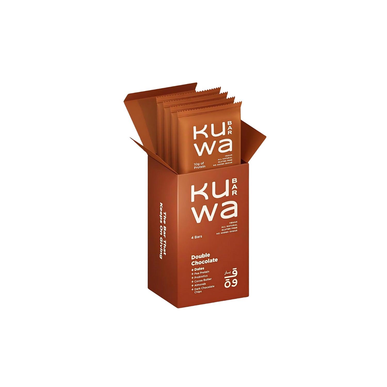 Kuwa Bar Double Chocolate Protein Bar (4 x 46g)