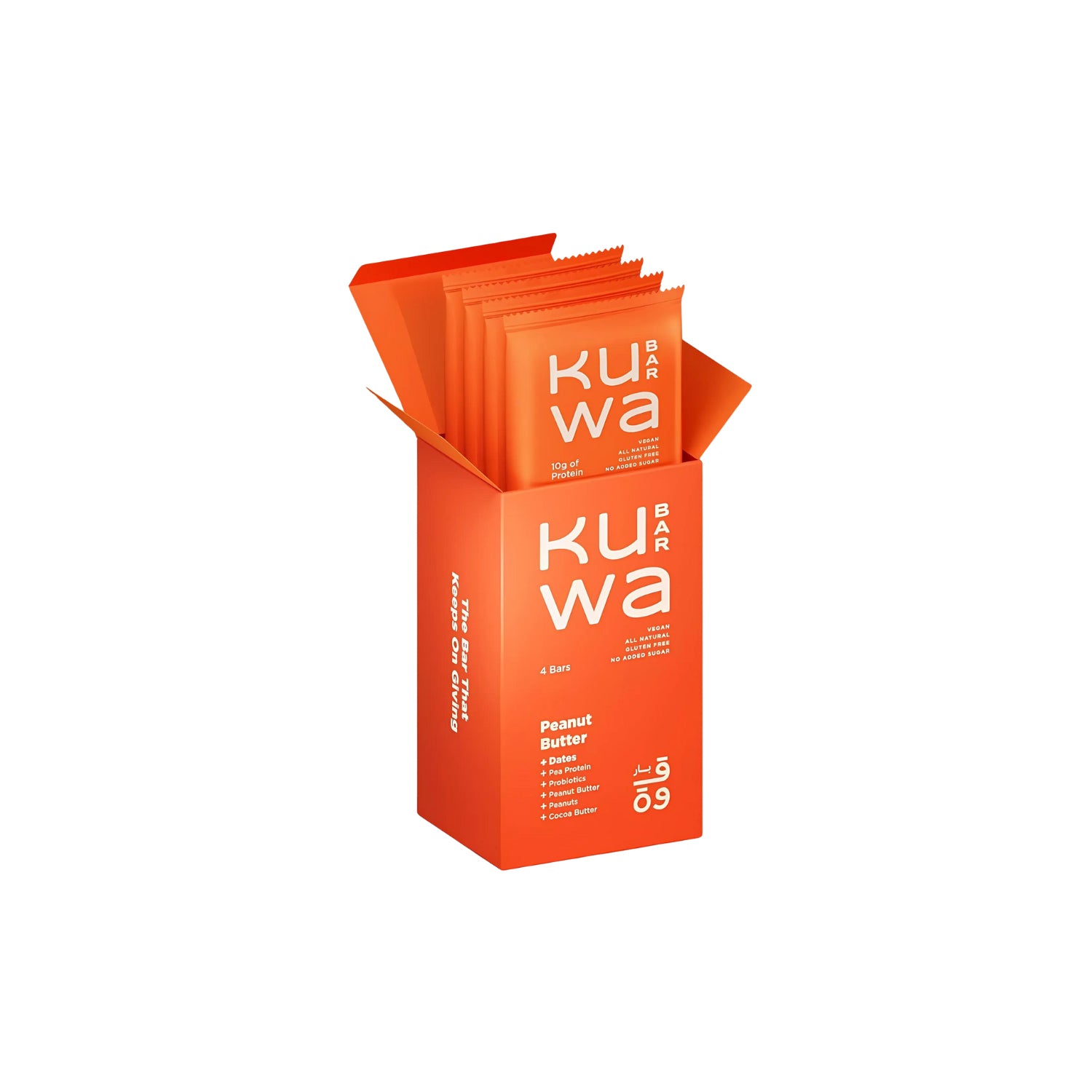 Kuwa Bar Peanut Butter Protein Bar (4 x 46g)