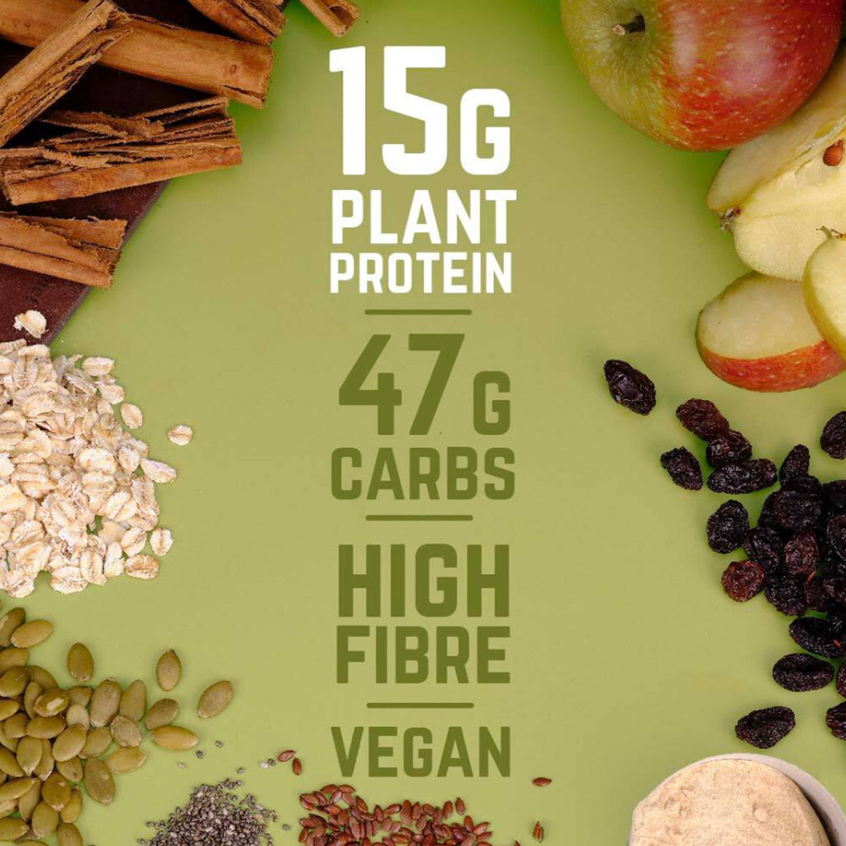 Veloforte Apple & Cinnamon Complete Overnight Oats