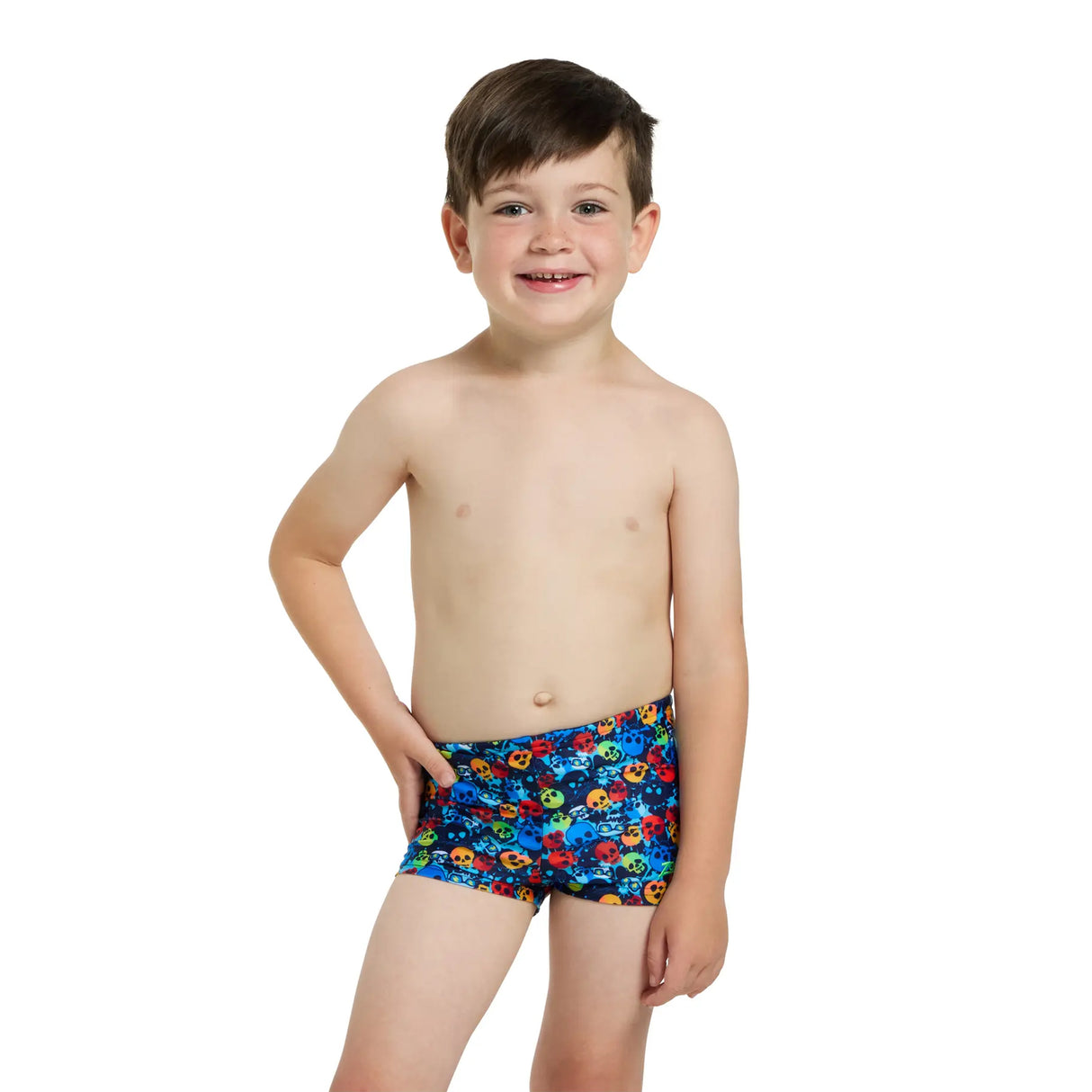 Zoggs Boys Hip Racer Swim Shorts