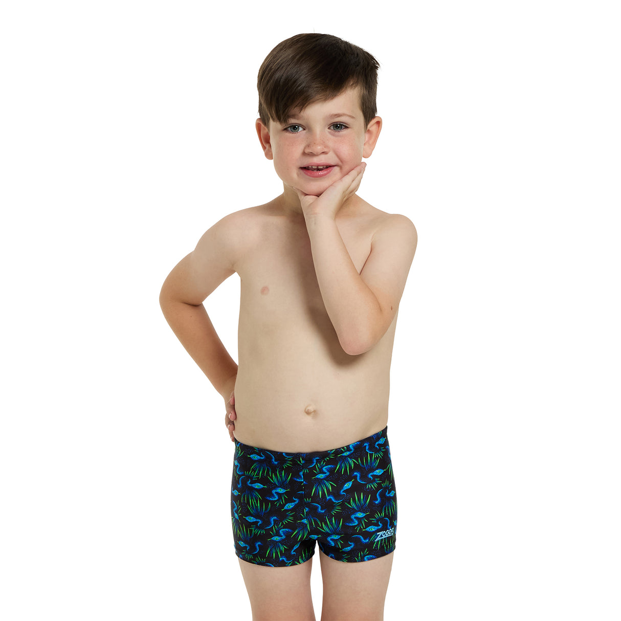 Zoggs Boys Hip Racer Swim Shorts