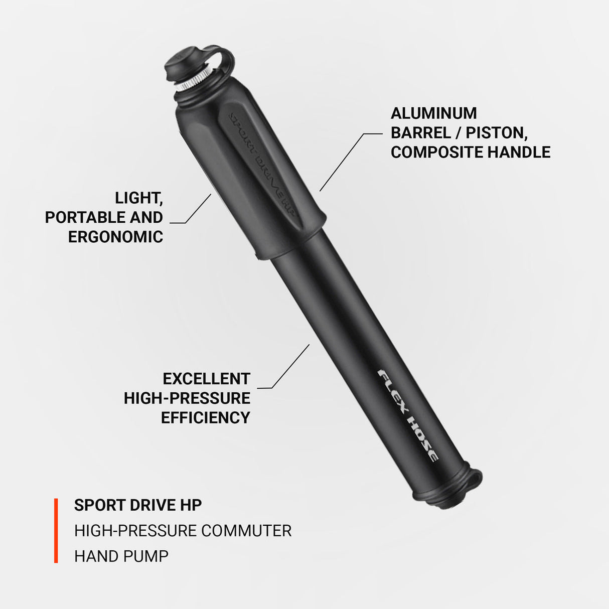 Lezyne Sport Drive Hand Pump