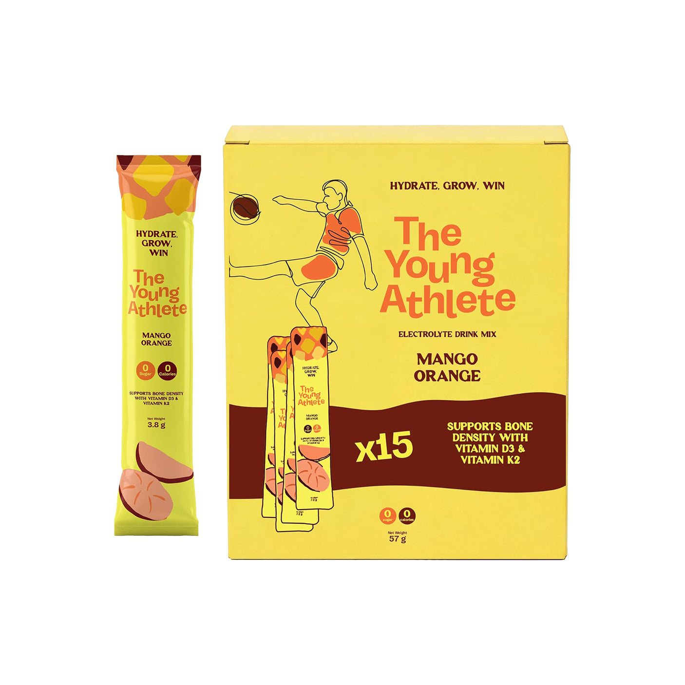 The Young Athlete Electrolytes Drink Mix (15 x 3.8g)
