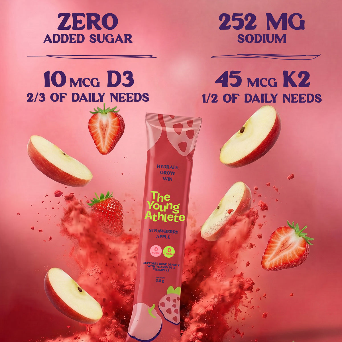 The Young Athlete Electrolytes Drink Mix (15 x 3.8g)