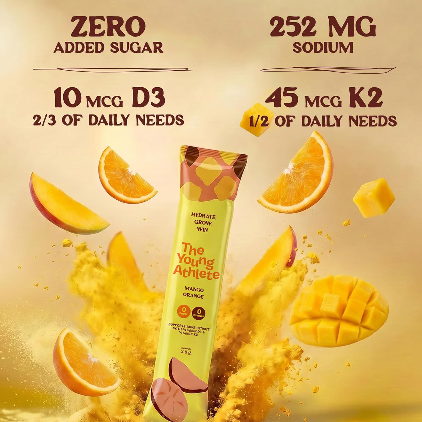 The Young Athlete Electrolytes Drink Mix (15 x 3.8g)
