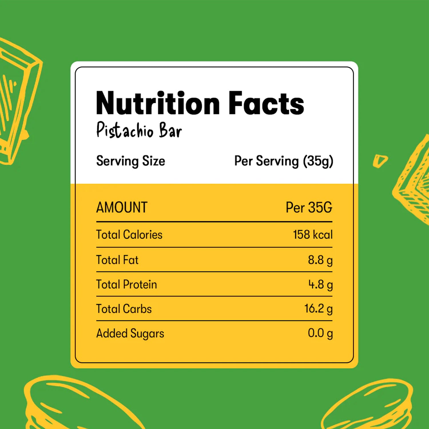 Plaay Pistachio Orange Bar (12 x 35g)