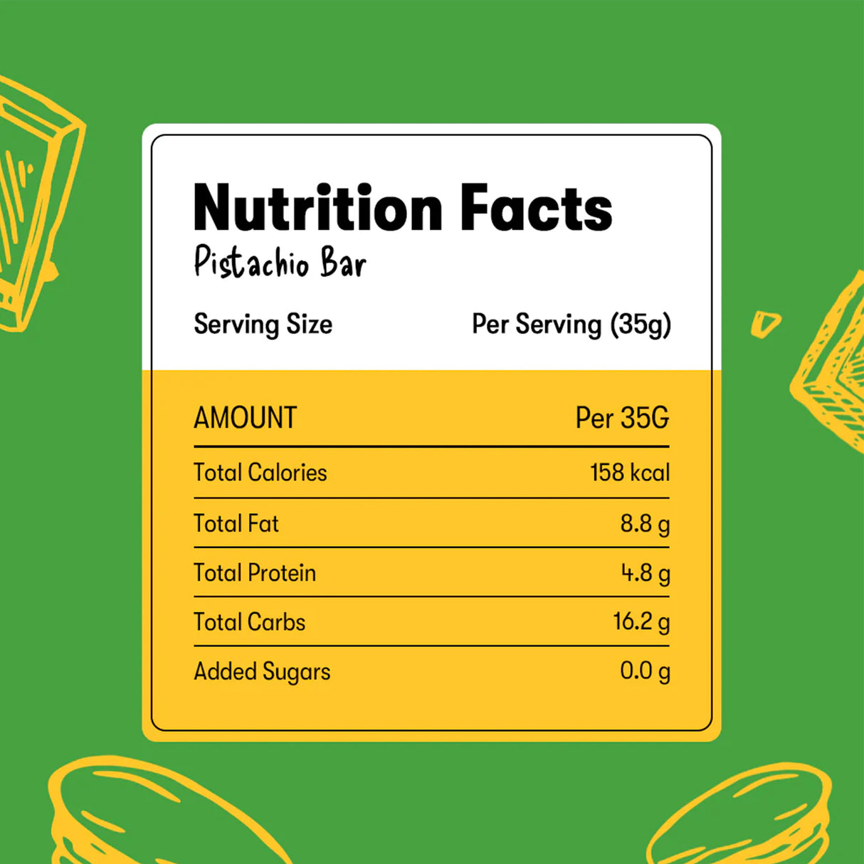 Plaay Pistachio Orange Bar (12 x 35g)