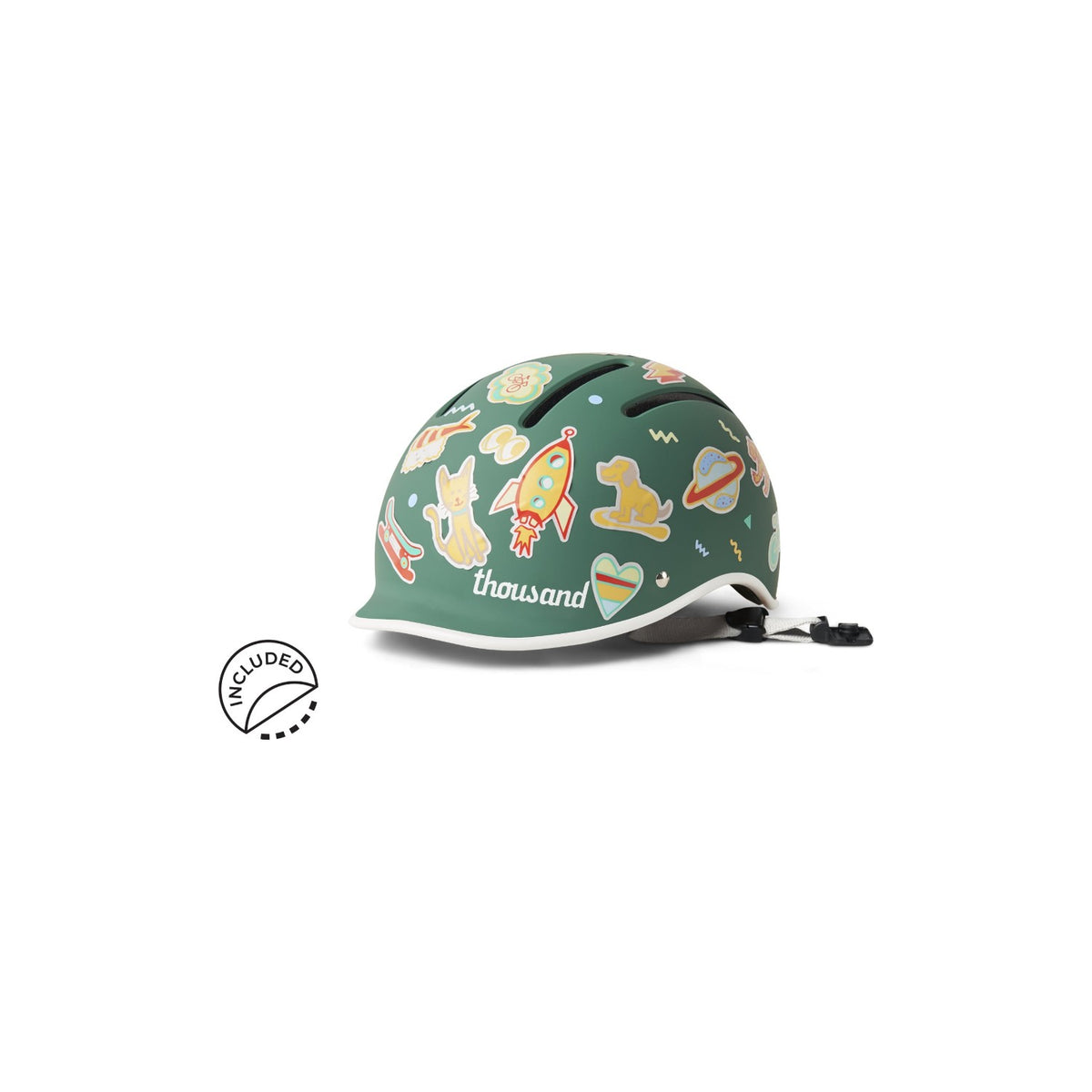 Thousand Jr. Kids Helmet - Going Green