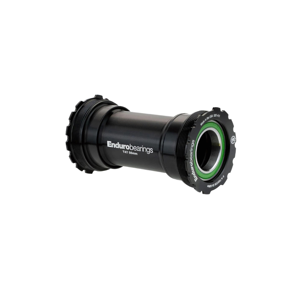 Enduro Bearings BKS-0246 T47 Internal-Threaded, stainless steel, Angular Contact Bearing Bottom Bracket for 86mm Shell, T47 Framesets and Shimano 24mm Cranksets