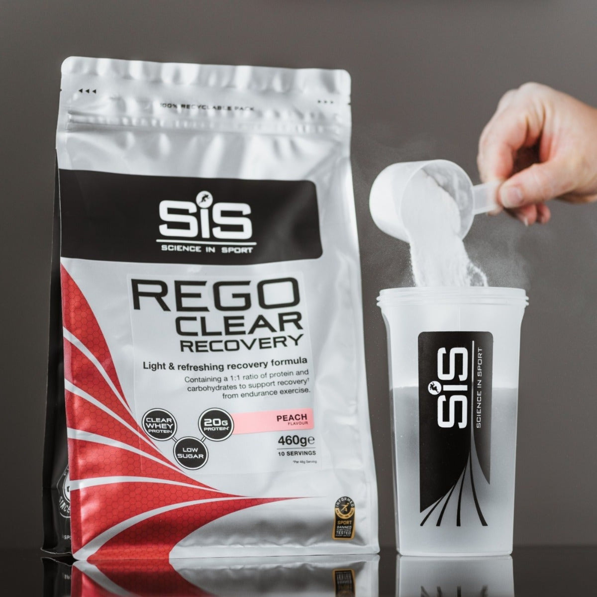 SiS REGO Clear Recovery Powder Peach 1.38kg