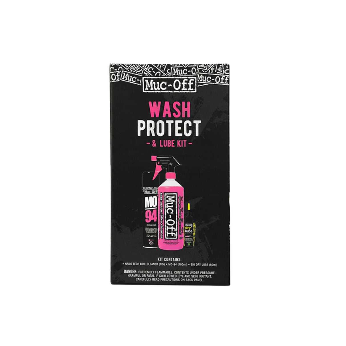 Muc-off Wash, Protect & Lube Kit