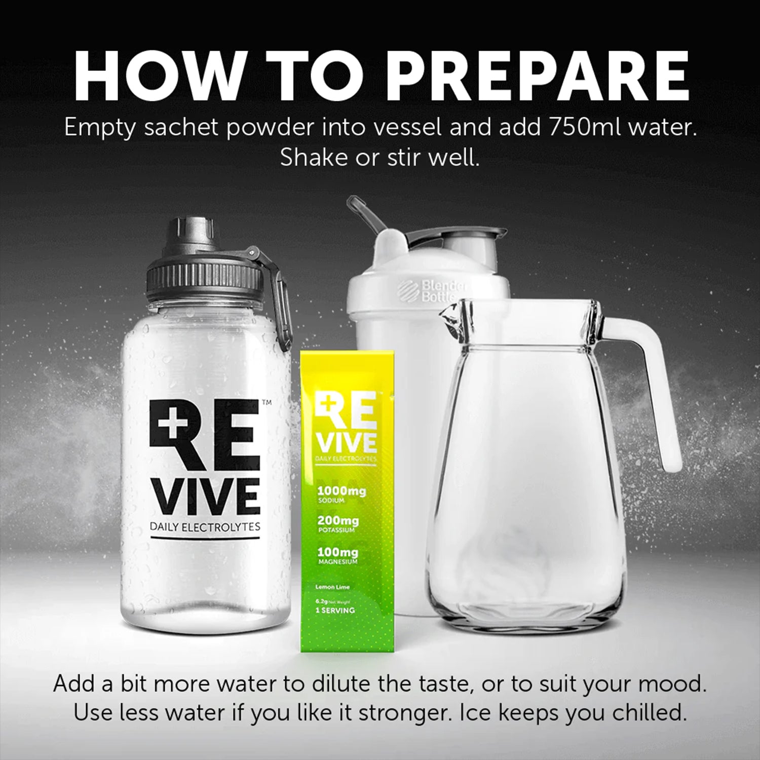 Revive Daily Electrolytes Lemon Lime (30 x 6.2g)