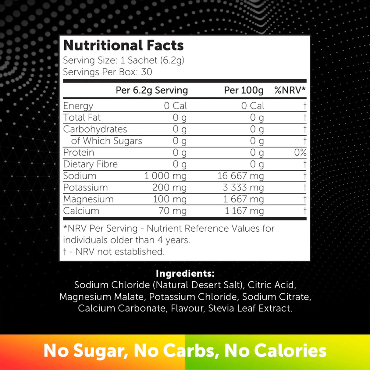 Revive Daily Electrolytes Raspberry Lemon Lime (30 x 6.2g)