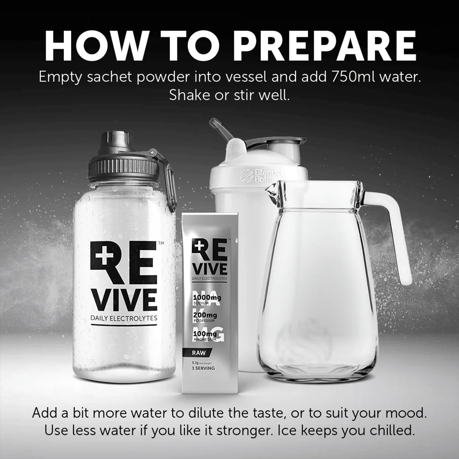 Revive Daily Electrolytes Raw Unflavored (30 x 6.2g)