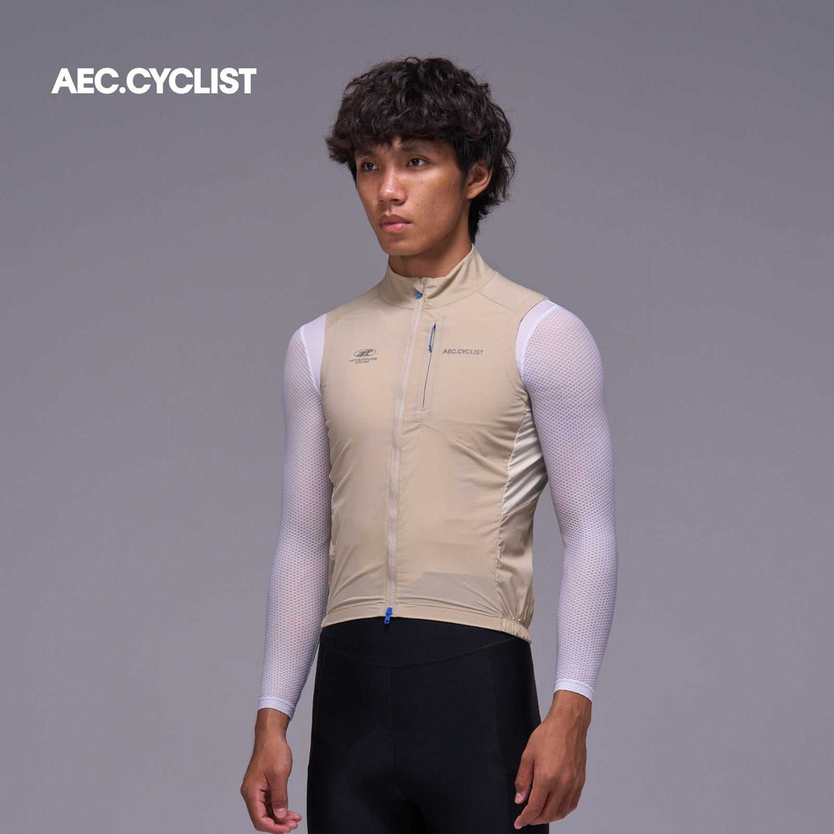 AEC Cyclist Men's Winter Hill Lightweight Cycling Wind Gilet