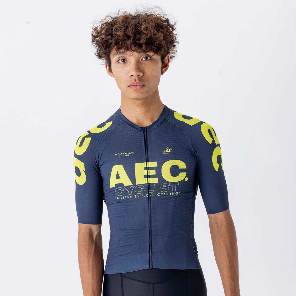 AEC Cyclist Men's Classic Short Sleeve Wind Jersey
