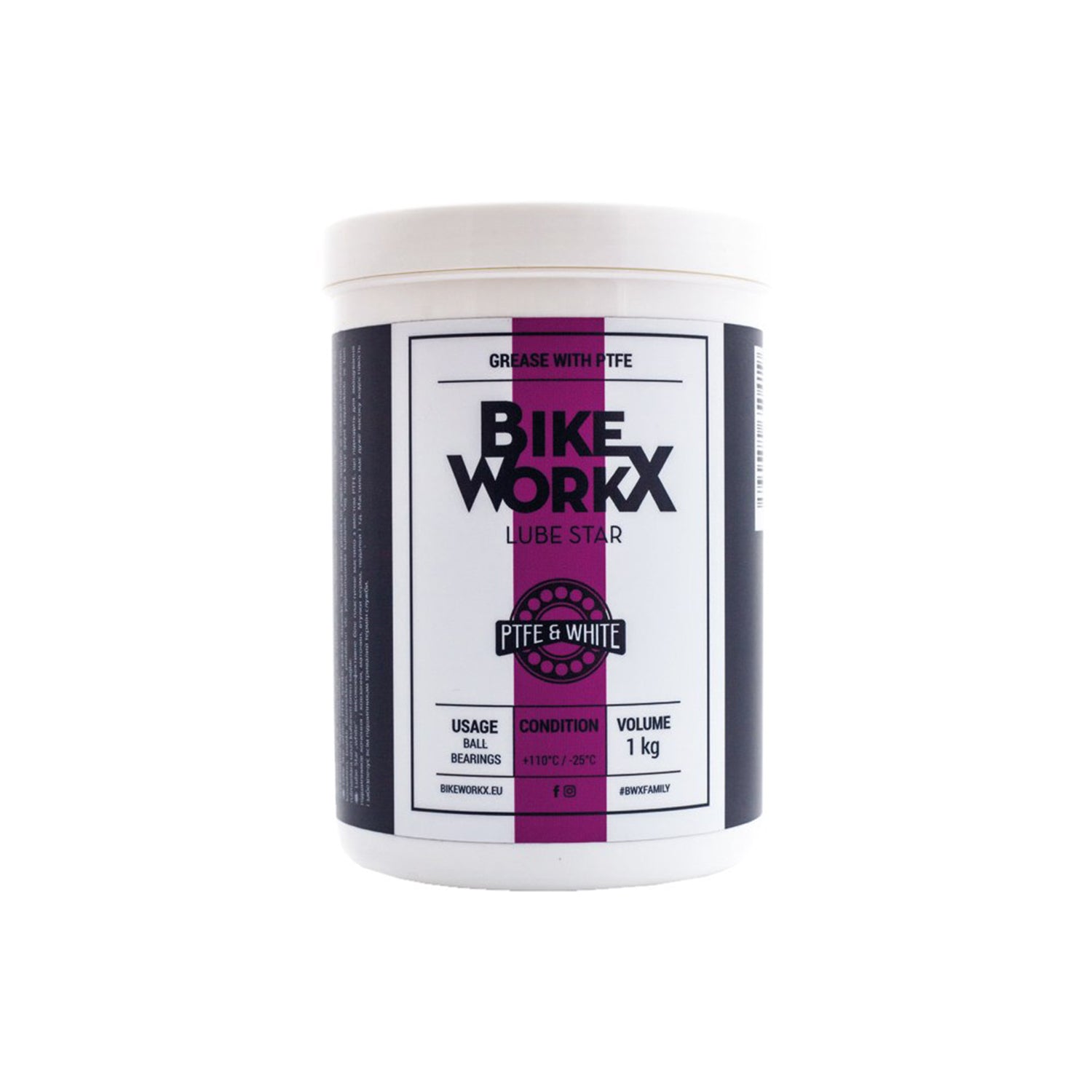 Bike WorkX Lube Star White