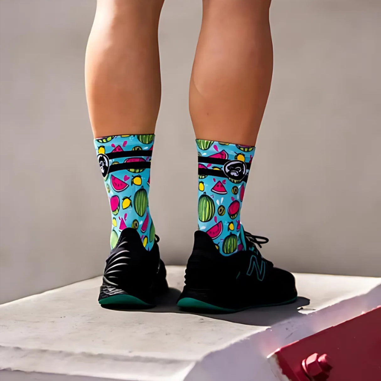 Grumpy Monkey Summer Squeeze Socks