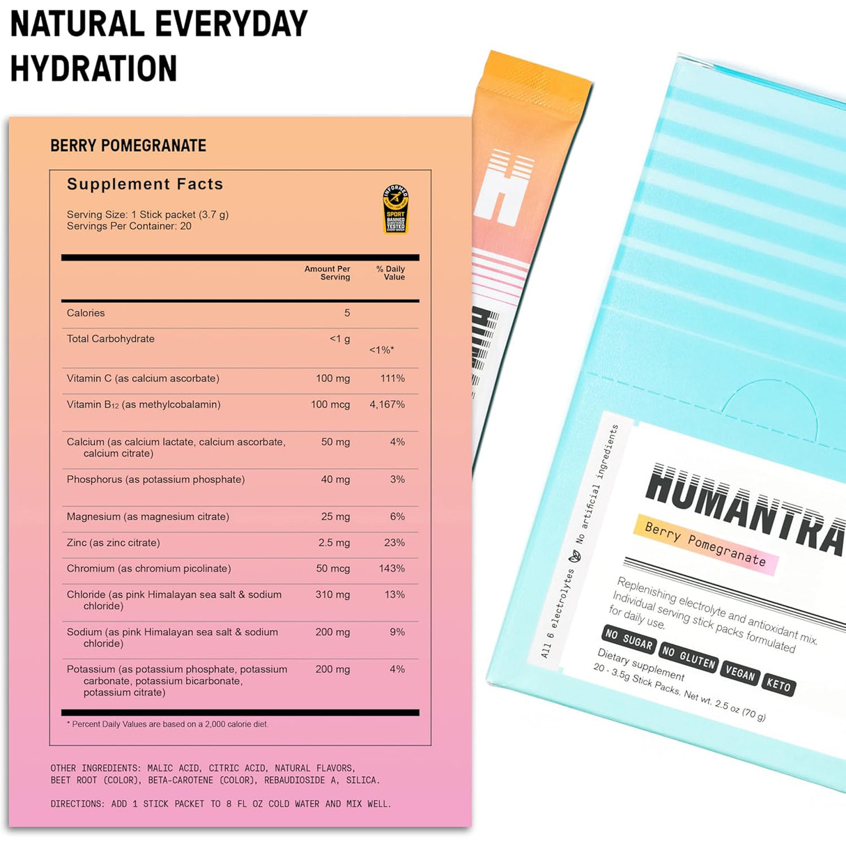 Humantra Electrolyte (20 x 4.5g)