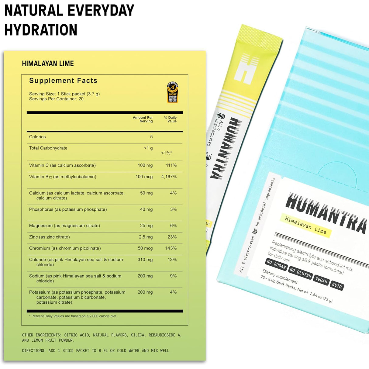 Humantra Electrolyte (20 x 4.5g)