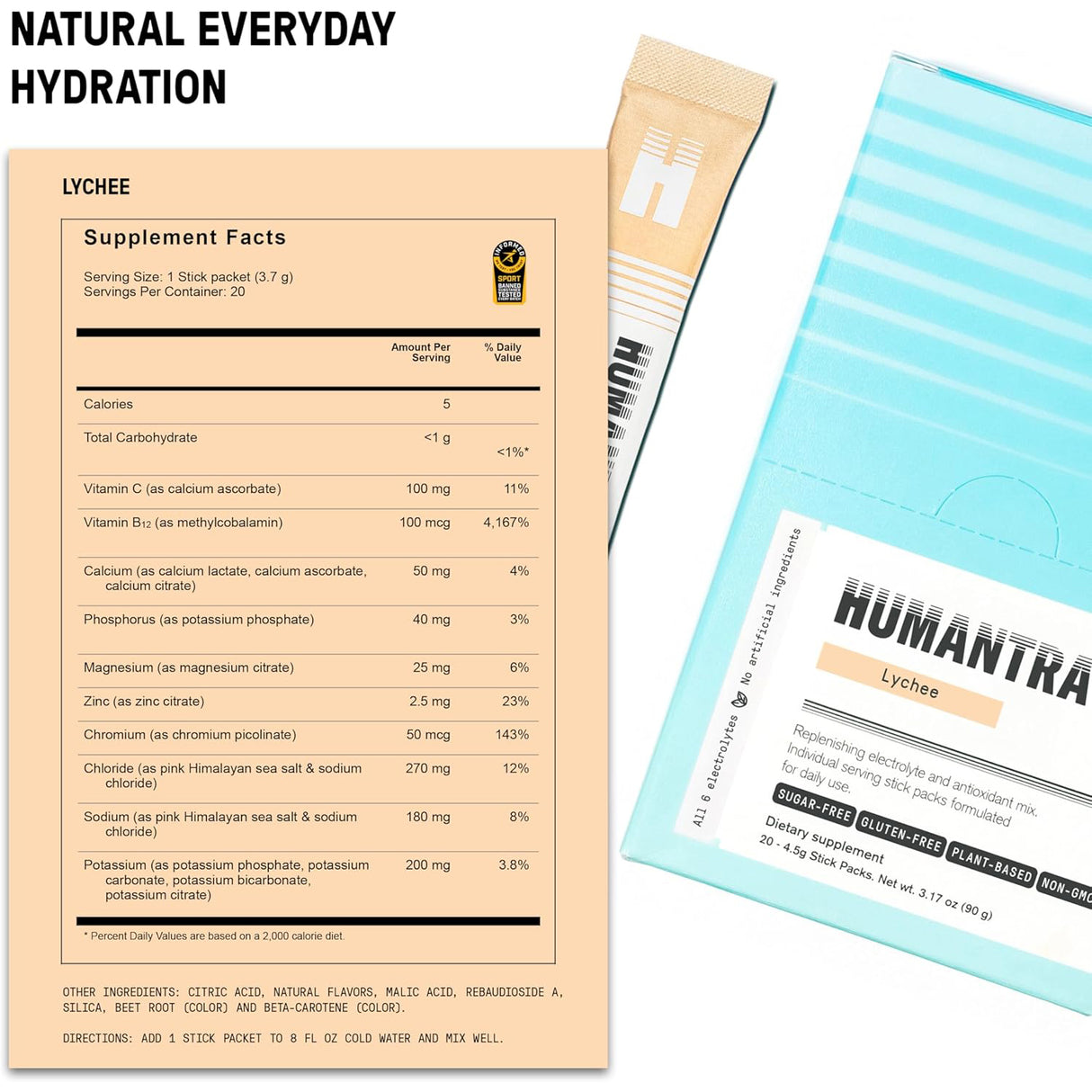 Humantra Electrolyte (20 x 4.5g)