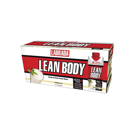 Lean Body Ready-to-Drink Protein Shake Vanilla (12 x 500ml)