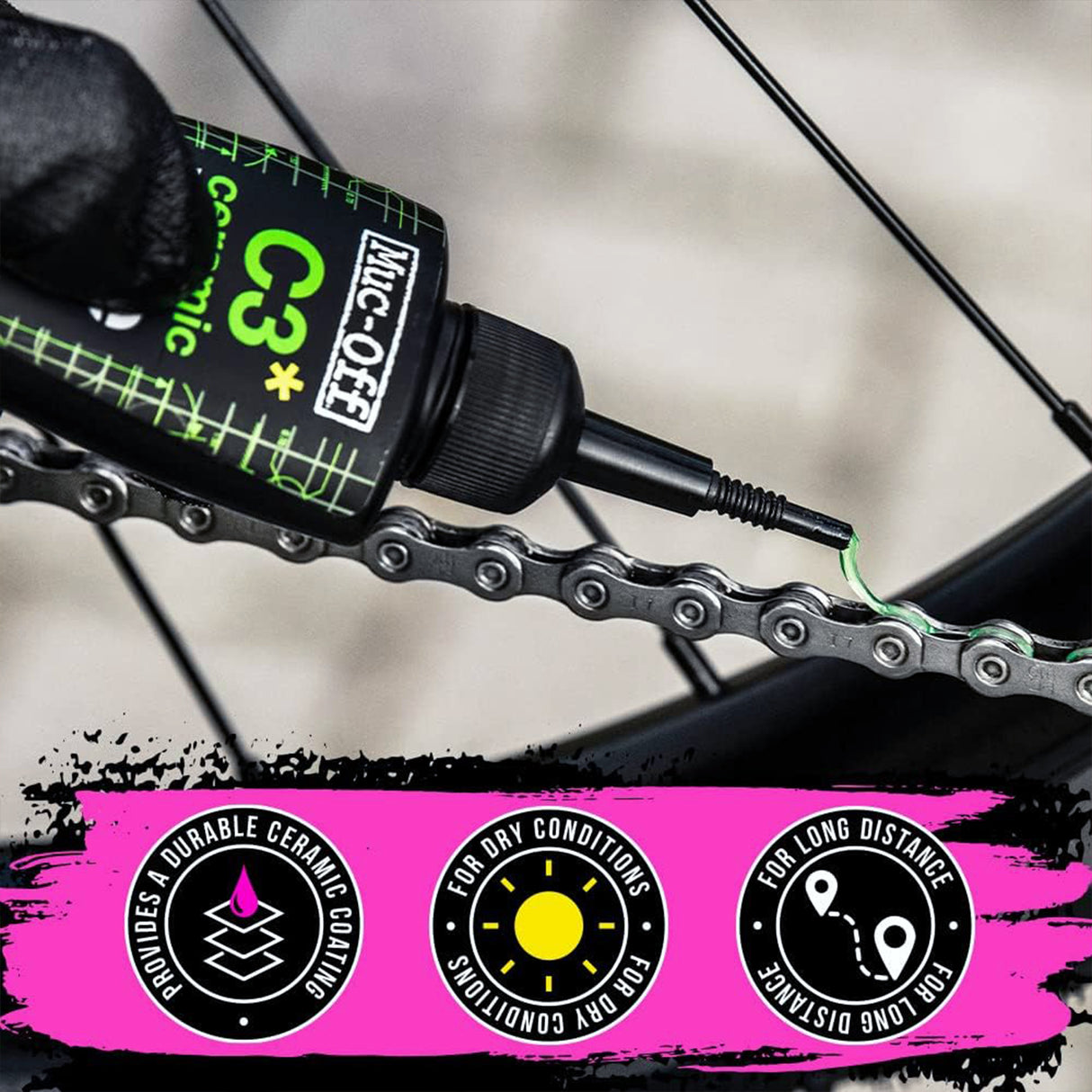 Muc-Off C3 Dry Ceramic Lube