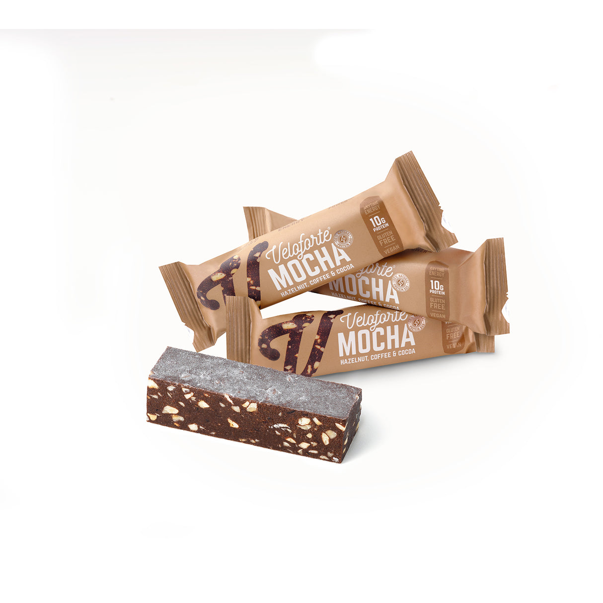 Veloforte Mocha Protein Bar (9 x 62g)