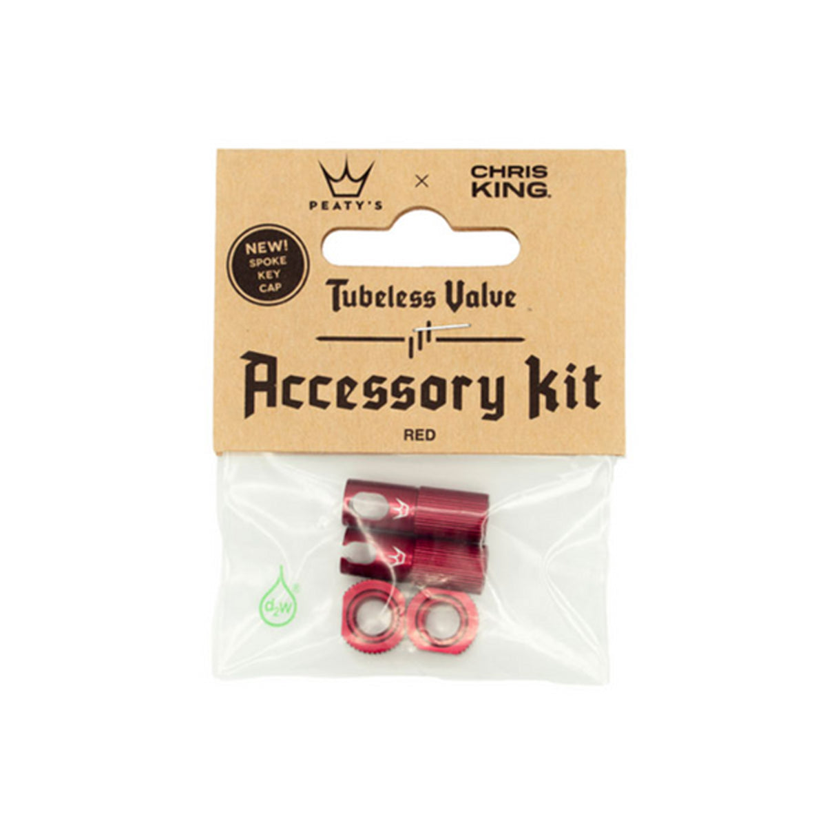Peaty's x Chris King MK2 Tubeless Valves Accessory Kit