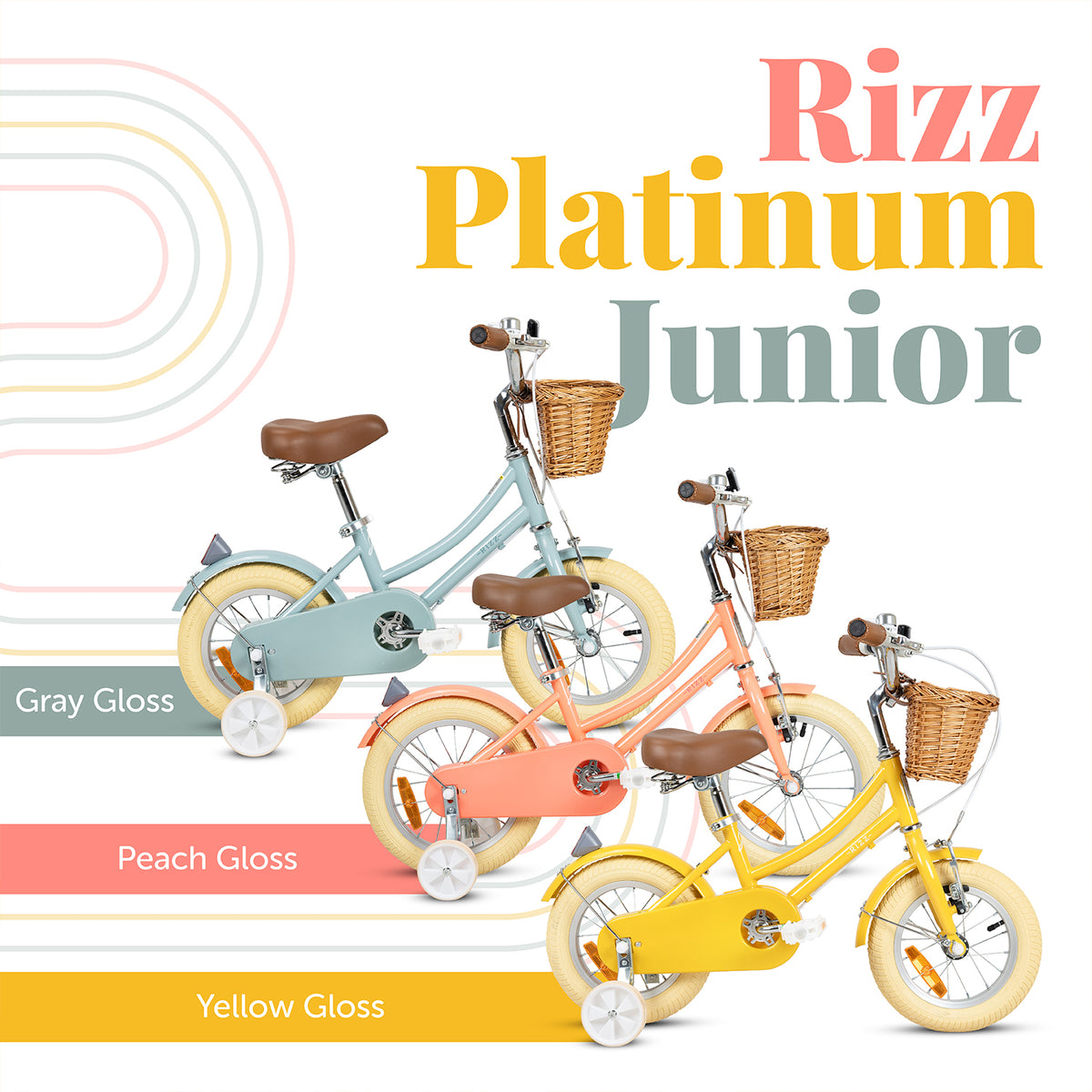 Rizz Platinum Girls 16" Bicycle