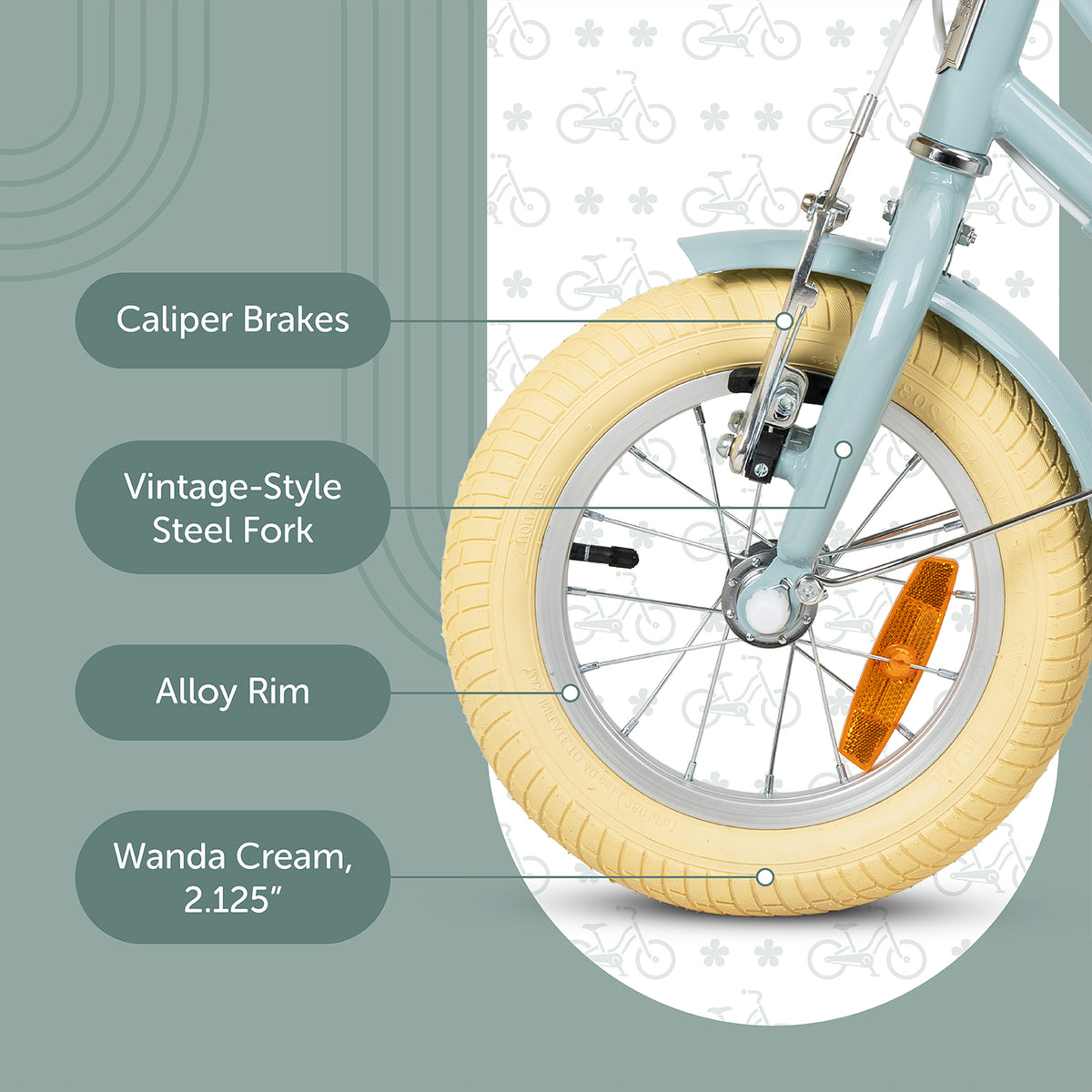 Rizz Platinum Girls 16" Bicycle