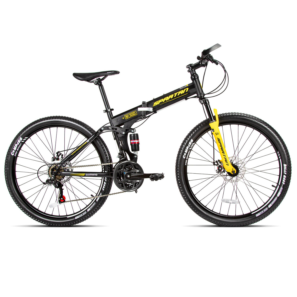 Spartan 26” Alpha Dual Suspension Folding MTB Bike (AS-IS)