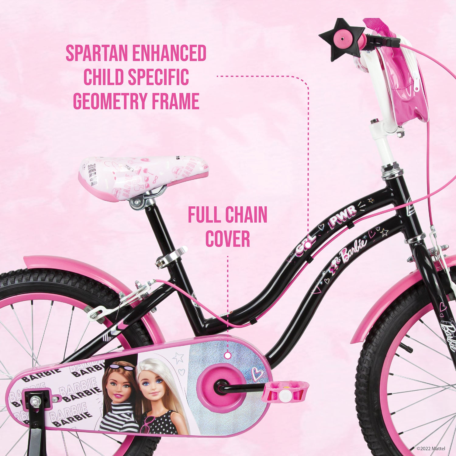 Spartan 18" Barbie Girl Power Bicycle