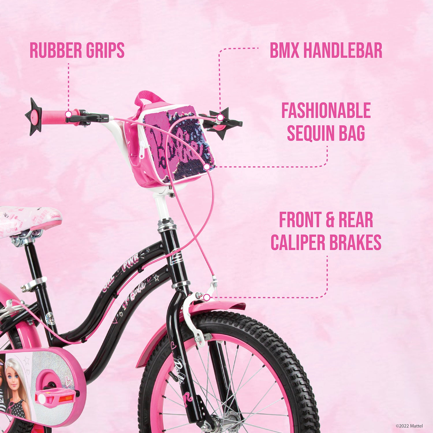 Spartan 18" Barbie Girl Power Bicycle